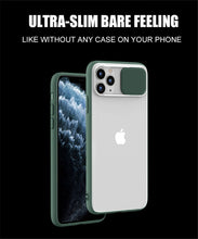 Load image into Gallery viewer, Anti-Spy Thin Slide Camera Protection Cases For iPhone 11 Pro Max X XR XS Max 6 6S 7 8 Plus - Anti-Spy Guru, Anti-Spy, Camera Protection Slider, Privacy, Webcam, Slider, Privacy Screen Protector, iphone, iPhone