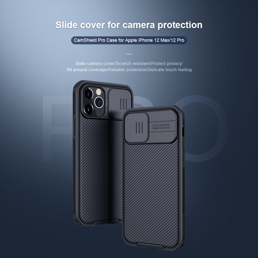Camera Protection Case for iPhone SE 2020 7 8 Nillkin Slide Protect  Protection Cover for iPhone SE 2 Case