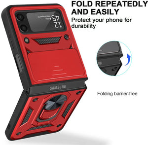Anti-Spy Case For Samsung Galaxy Z Flip 3/4 with Magnetic Car Ring, Camera Protection, CamShield Shockproof, Armor, Stand Holder - Anti-Spy Guru, Anti-Spy, Camera Protection Slider, Privacy, Webcam, Slider, Privacy Screen Protector, iphone, iPhone