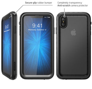 Waterproof Case iPhone Xs Max 6.5 inch Full-Body Rugged Protective Case Built-in Screen Protector - Anti-Spy Guru, Anti-Spy, Camera Protection Slider, Privacy, Webcam, Slider, Privacy Screen Protector, iphone, iPhone