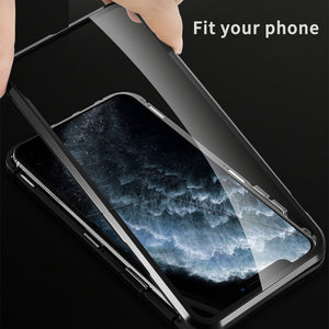 Anti-Spy Luxury Magnetic Privacy Case With Mirror For iPhone 11 Pro Max XS XR X 8 7 Plus SE - Anti-Spy Guru, Anti-Spy, Camera Protection Slider, Privacy, Webcam, Slider, Privacy Screen Protector, iphone, iPhone