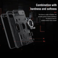 Load image into Gallery viewer, Anti-Spy Armor CamShield  Case For iPhone 7/8/ SE 2020 Rugged Shield Ring Kickstand - Anti-Spy Guru, Anti-Spy, Camera Protection Slider, Privacy, Webcam, Slider, Privacy Screen Protector, iphone, iPhone