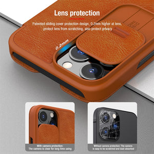 Anti-Spy CamShield Luxury Flip Case For iPhone 13 Pro / 13 Pro Max Slide Camera Lens Protection Card Slot - Anti-Spy Guru, Anti-Spy, Camera Protection Slider, Privacy, Webcam, Slider, Privacy Screen Protector, iphone, iPhone
