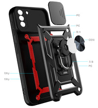 Load image into Gallery viewer, Anti-Spy Phone Case For Samsung Galaxy S21 /S20 /Note/20 /Ultra /Plus /A32 /A42 /A51 /A71 /A52 /A72 Camera Privacy Protection /Ring Holder Stand - Anti-Spy Guru, Anti-Spy, Camera Protection Slider, Privacy, Webcam, Slider, Privacy Screen Protector, iphone, iPhone